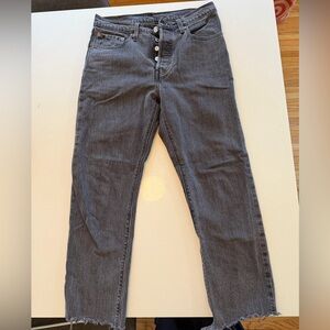 Women’s Vintage Levi 501 black jeans